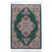 ペルシャ絨毯　ナイン産　約89×62cm　M271771　手織り絨毯