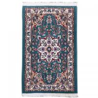 ペルシャ絨毯　ナイン産　約79×49cm　M279832　手織り絨毯