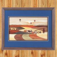 寄せ木絵シリーズ　風景No.11　 【送料無料】