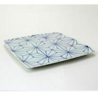 モーニングプレート S ASANOHA　青花　有田焼