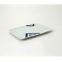 モーニングプレート S EDO　青花　有田焼