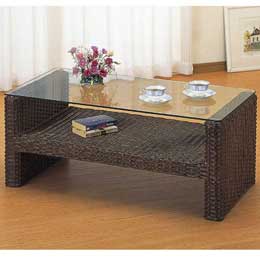 ソファーテーブル　IMEDS-T111B　ラタン・籐家具