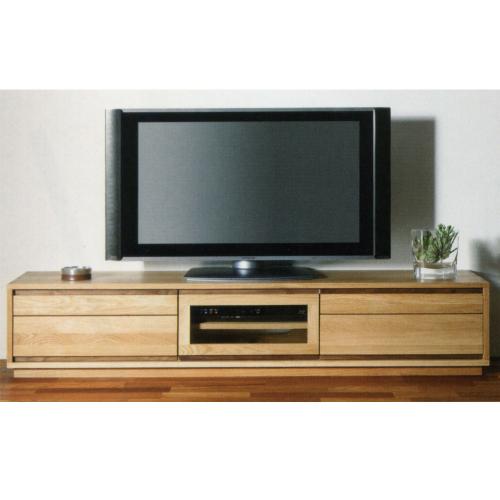 ウォールナット天然木仕様のテレビボード170幅