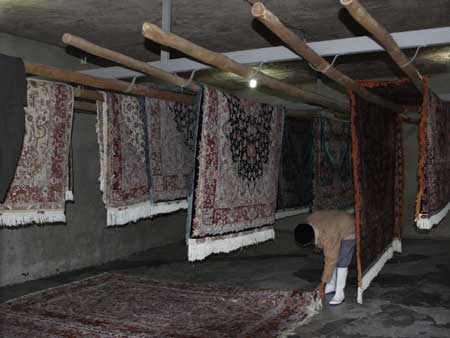 絨毯乾燥室