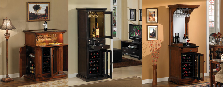 ワインセラー&ワインバーキャビネット