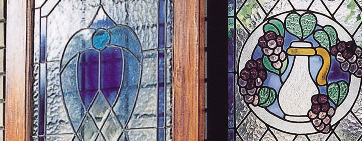 ステンドガラスパネル