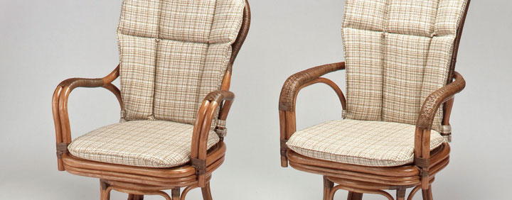 籐シーベルチェア(籐回転イス)