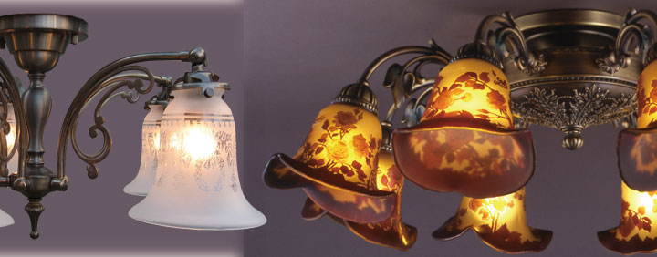 シーリングシャンデリア