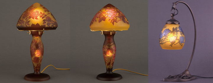 アールヌーボーランプ