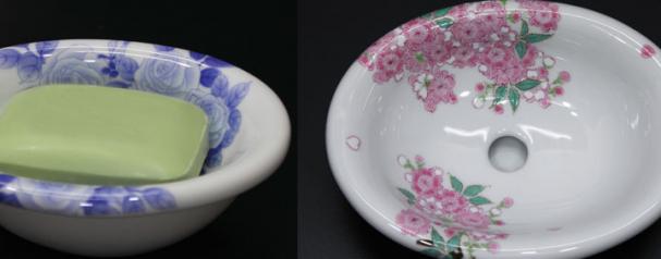 有田焼石鹸入れ