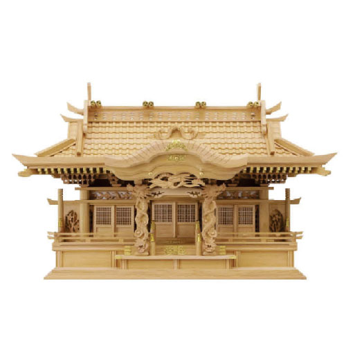 神棚　入母屋　三社M　大