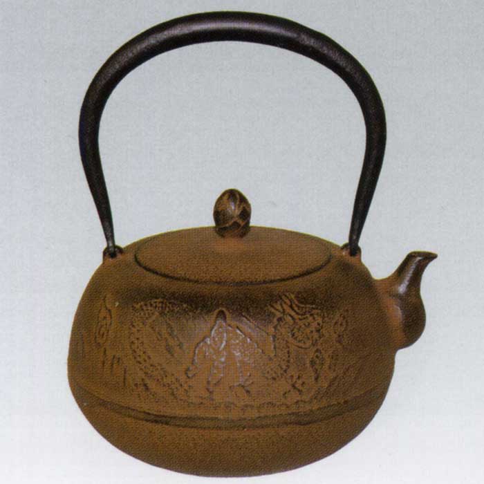 南部鉄瓶　龍　OS-3-4