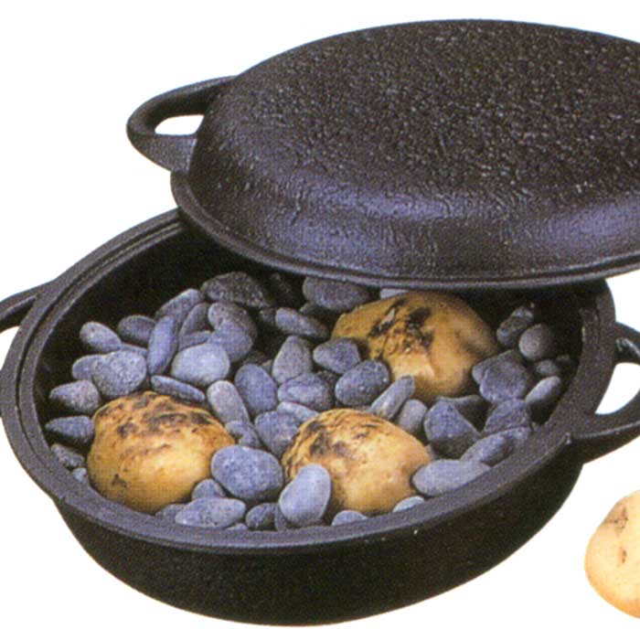 南部鉄鍋　万能鍋　小石付き