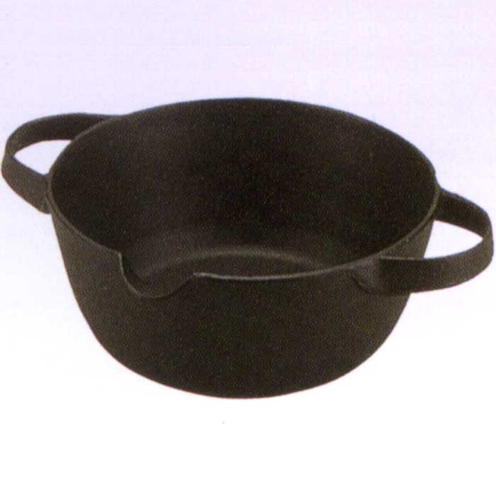 天ぷら鍋　丸型　小　南部鉄鍋