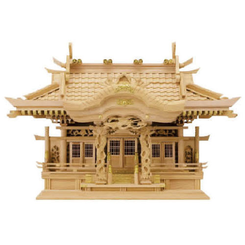 神棚　入母屋　三社SS　小