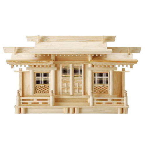 神棚　格子付き　三社　B型