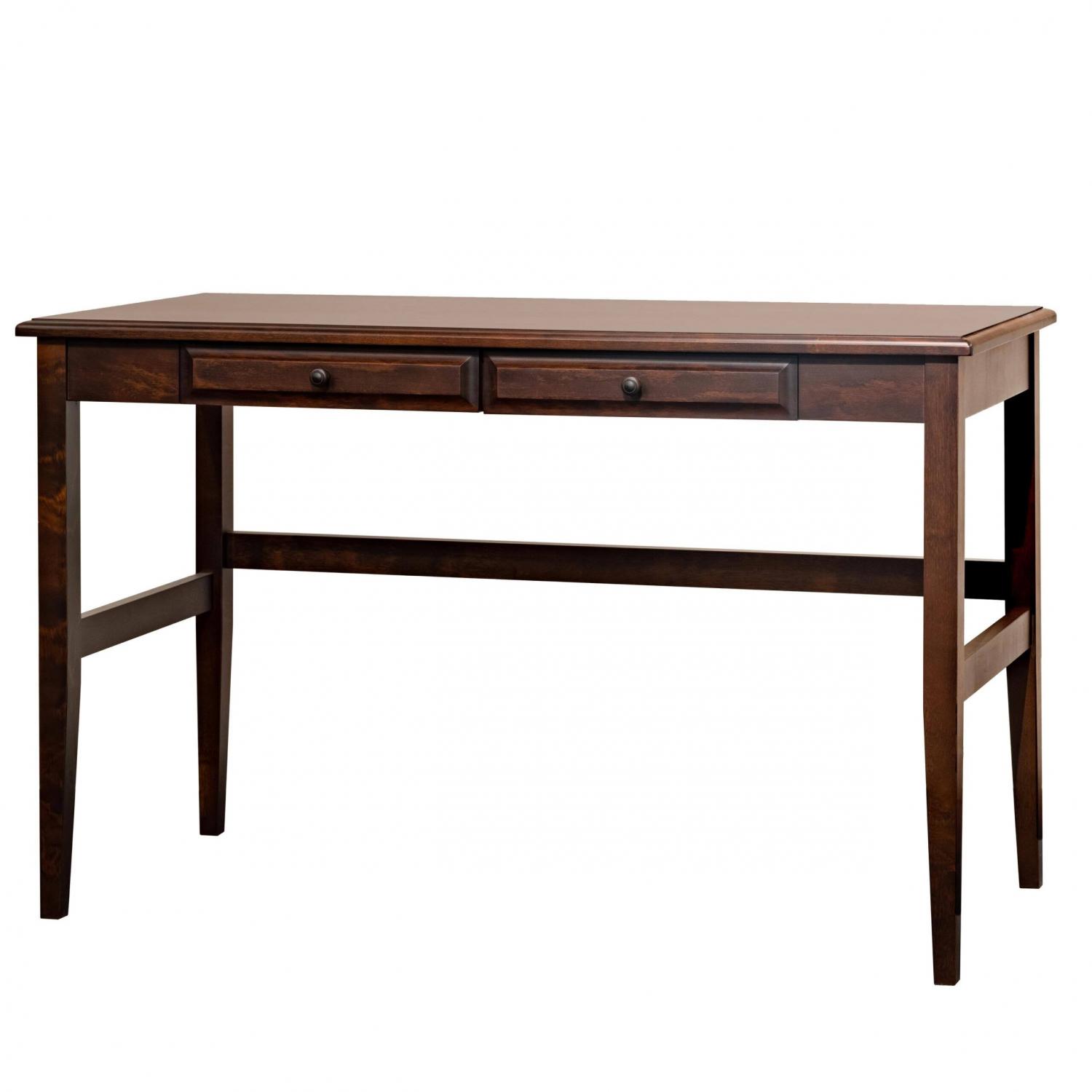 カバ材使用の素敵な120cm幅デスク　北海シリーズ