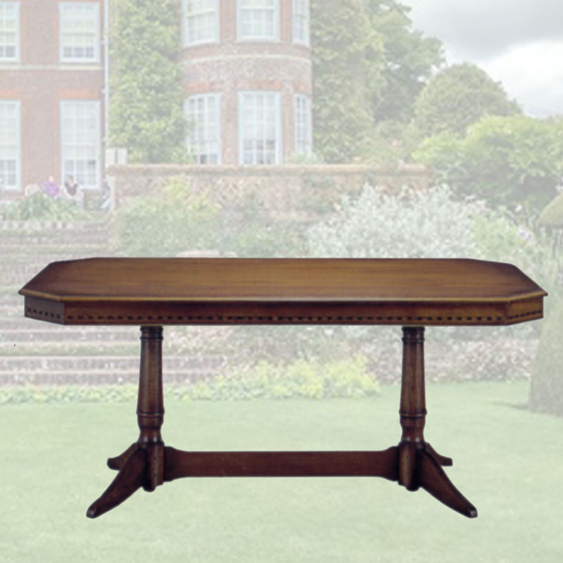 180cm幅クラシック調ダイニングテーブル　ブルックスDX