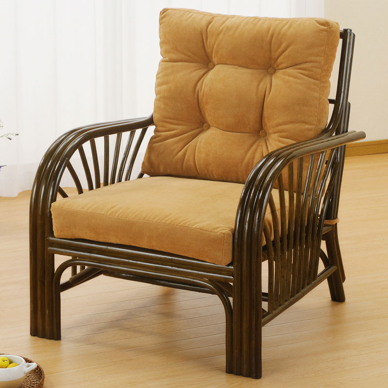 ソファー(一人掛け)　IMEDS-Y631B　ラタン・籐家具