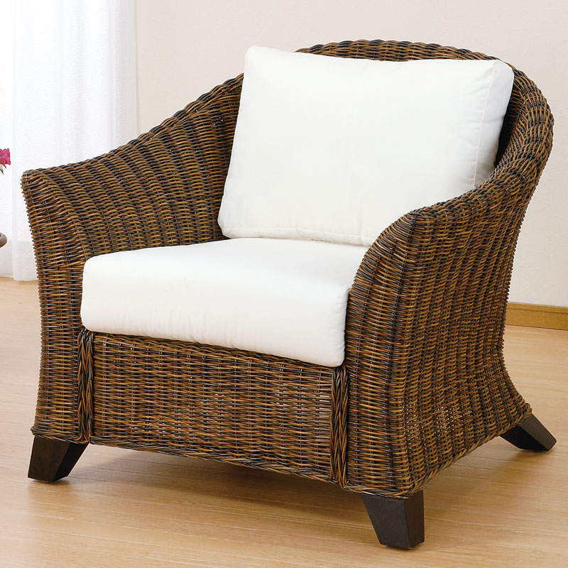 ソファー(一人掛け)　IMEDS-Y3001　ラタン・籐家具