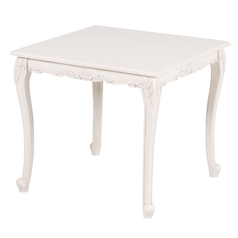 ヴィオレッタシリーズ　ダイニングテーブル(アンティークホワイト)