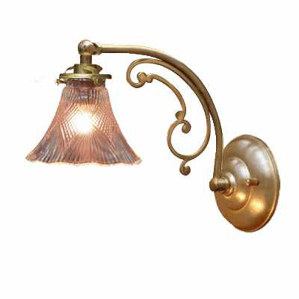 エレガントなデザインのフレームのウオールランプ(屋内用)　【送料無料】