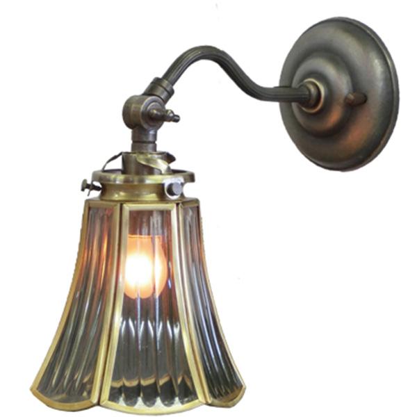 アンティーク調でシンプルデザインのウオールランプ(屋内用)　【送料無料】