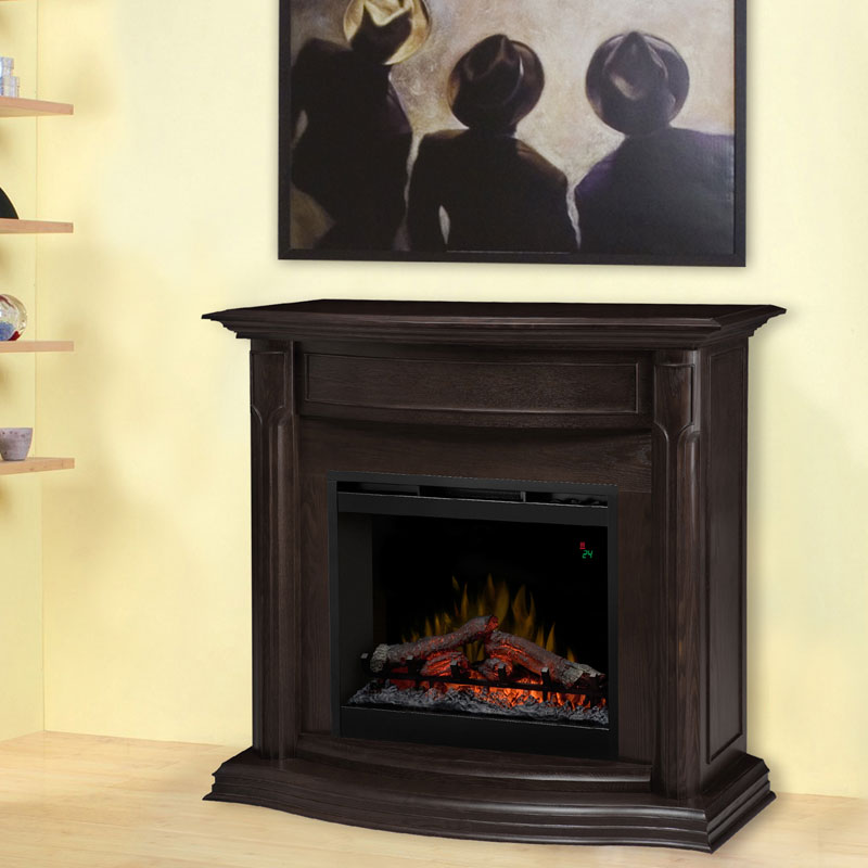 グウェンドリン(エスプレッソ)電気暖炉-1000W　ディンプレックス　開梱組立設置サービスパック