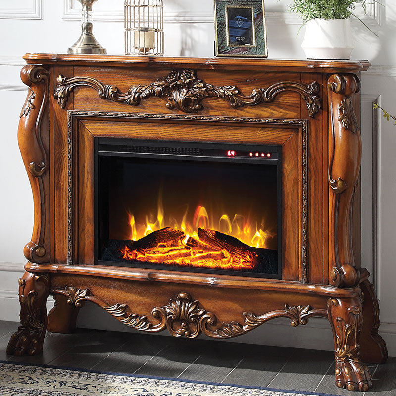 26インチ電気暖炉ドレスデン　チェリーオーク/送料無料/ロイドグランデ