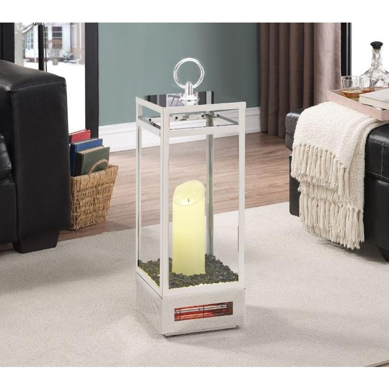 遠赤外線ランタン　シルバー　送料無料