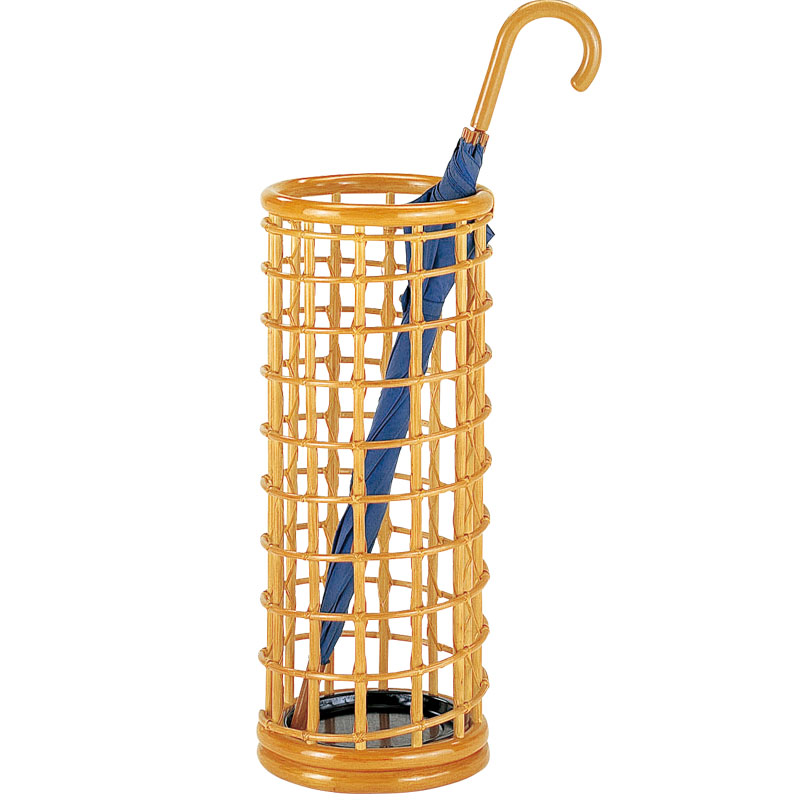 軽くておしゃれなラタン傘立#227　ラタン・籐家具
