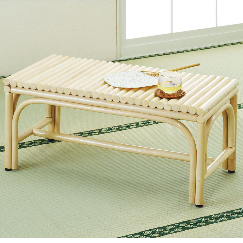 籐ベンチ　#876　ラタン・籐家具
