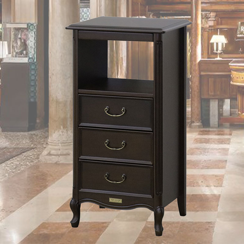 40cm幅の猫脚オープンチェスト　ケントハウス　逆輸入家具