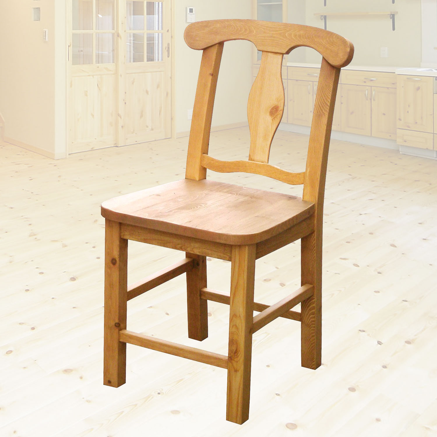 パインカントリーチェアC　 ナチュラルカントリーシリーズ