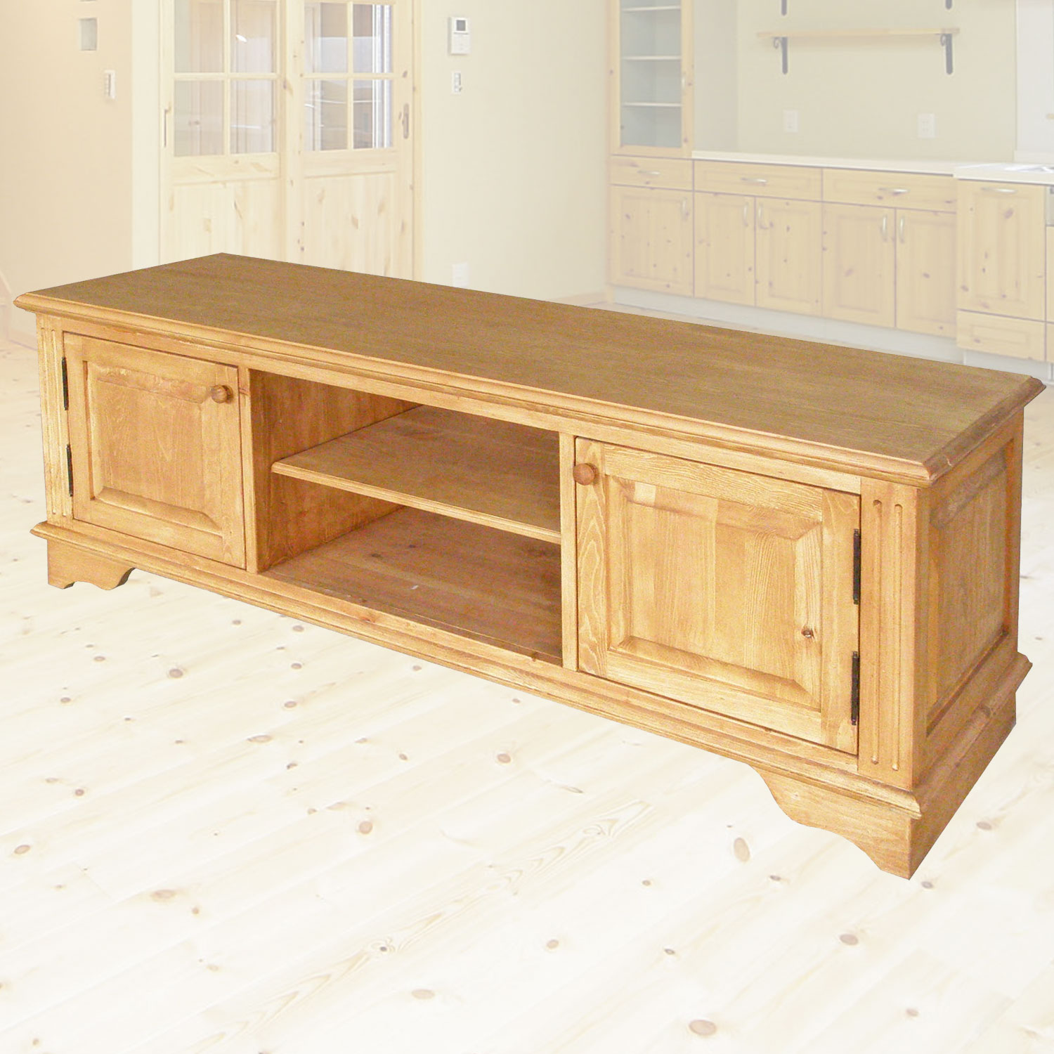 パインテレビボード140　 ナチュラルカントリーシリーズ