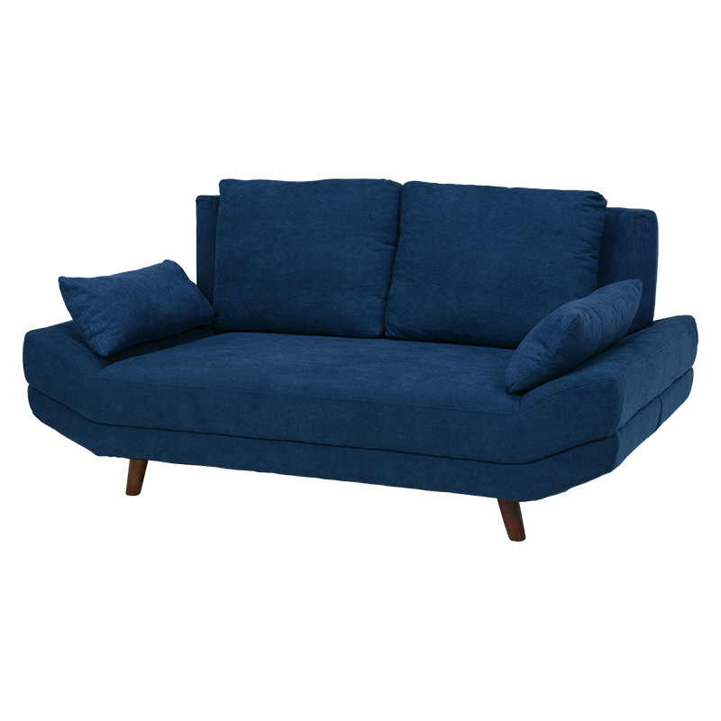 ソファー　ブライト2P　ネイビー色【送料無料】