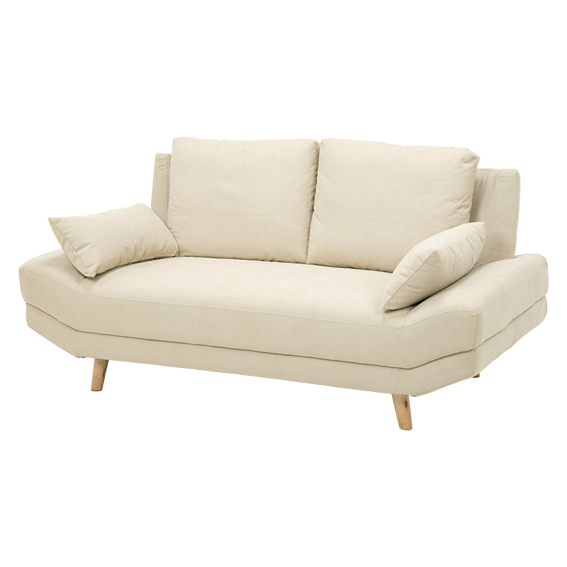 ソファー　ブライト2P　アイボリー色【送料無料】