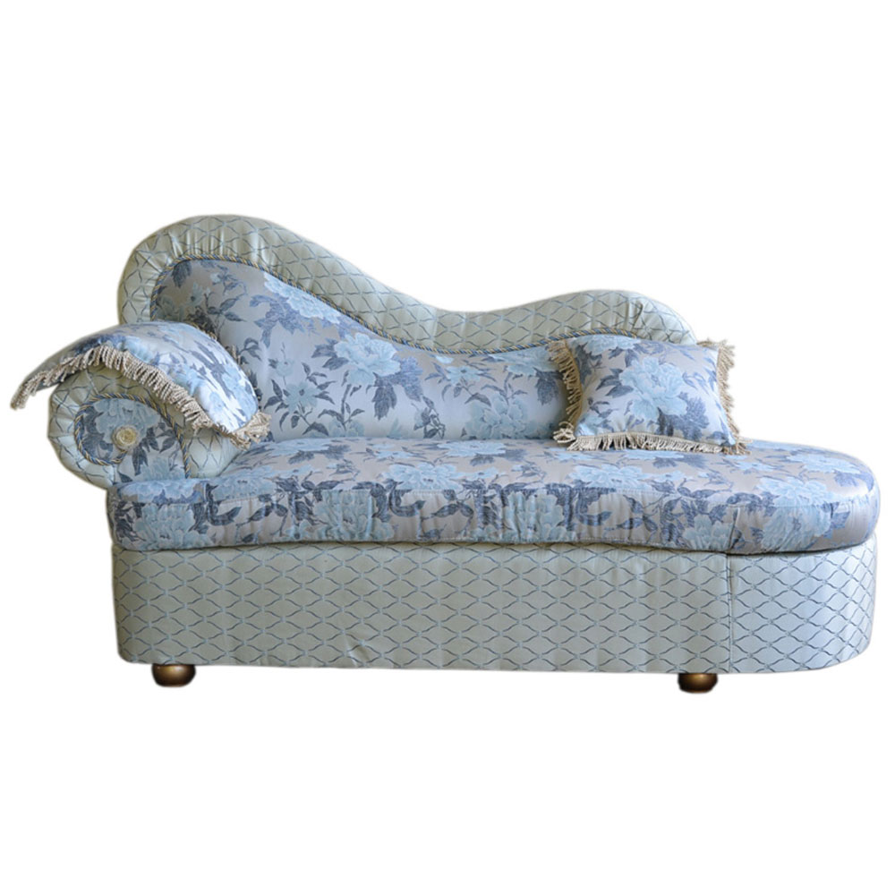 カウチソファー　オーシャンシルバー　輸入家具