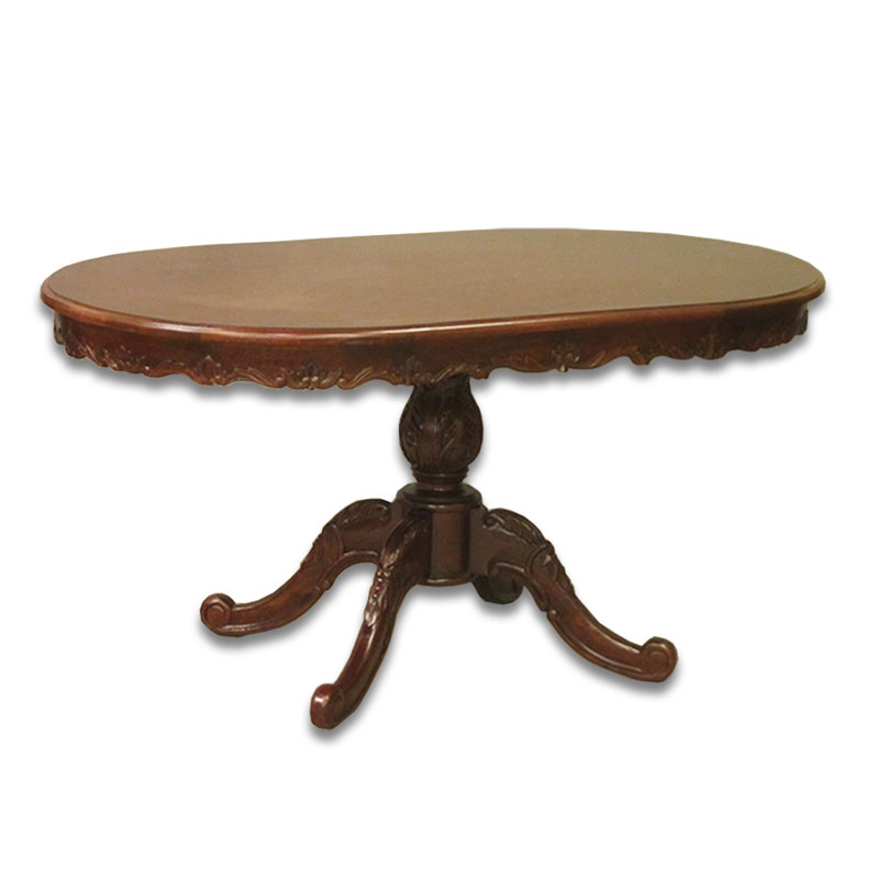 楕円型135cm幅ダイニングテーブル　シャルルロワコレクション　輸入家具