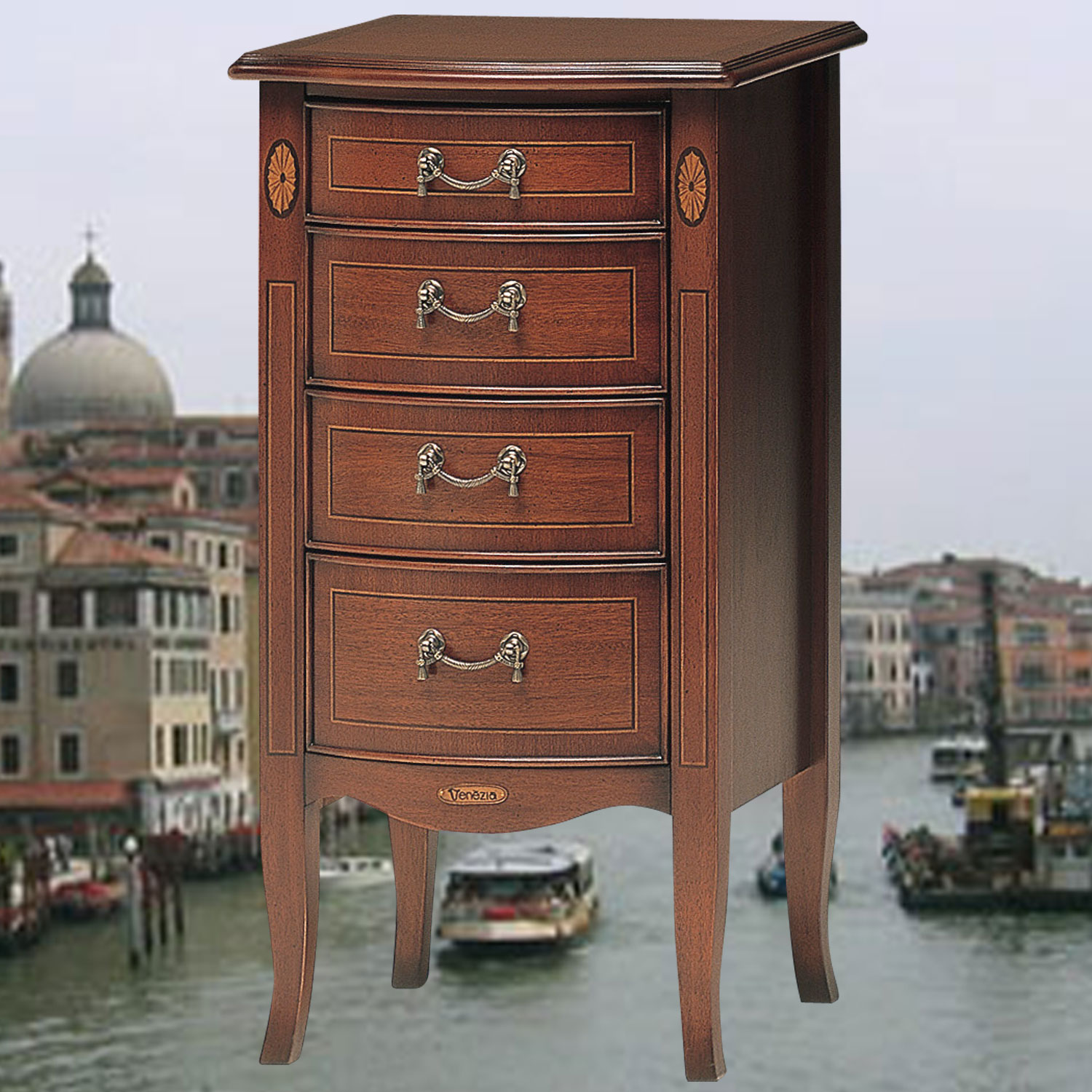 40cm幅猫脚チェスト40　TOK-VE-CH40　ベネチア　逆輸入家具 【送料無料】