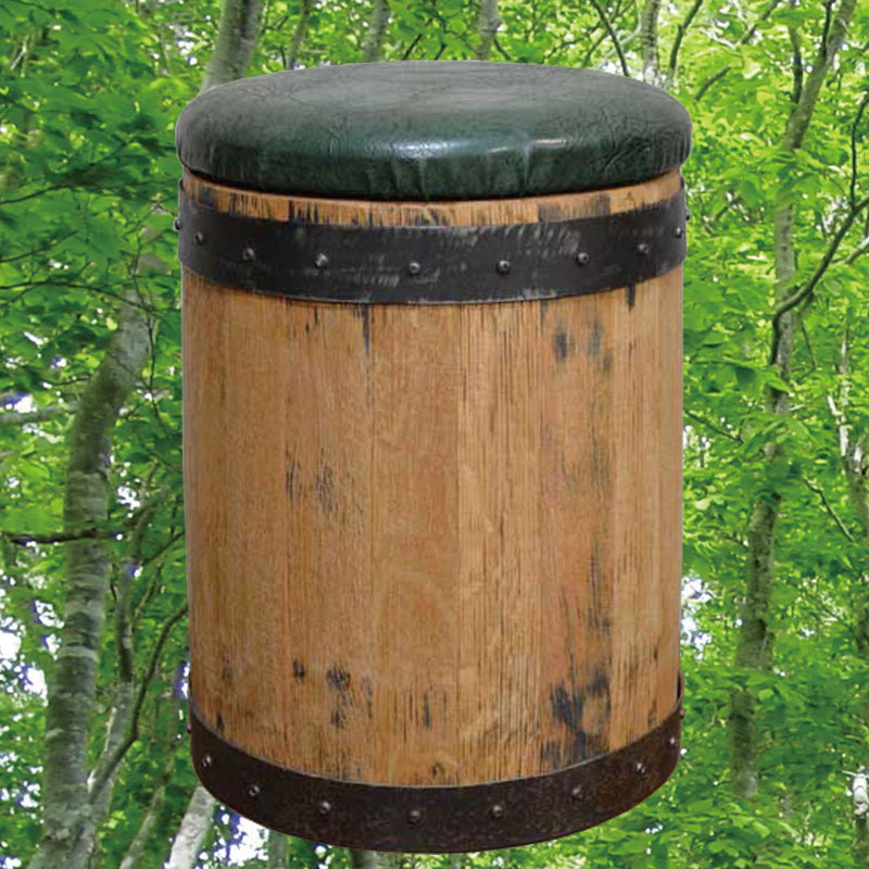 バレルチェア　スリム　バレルクラフト　ウイスキー樽物語