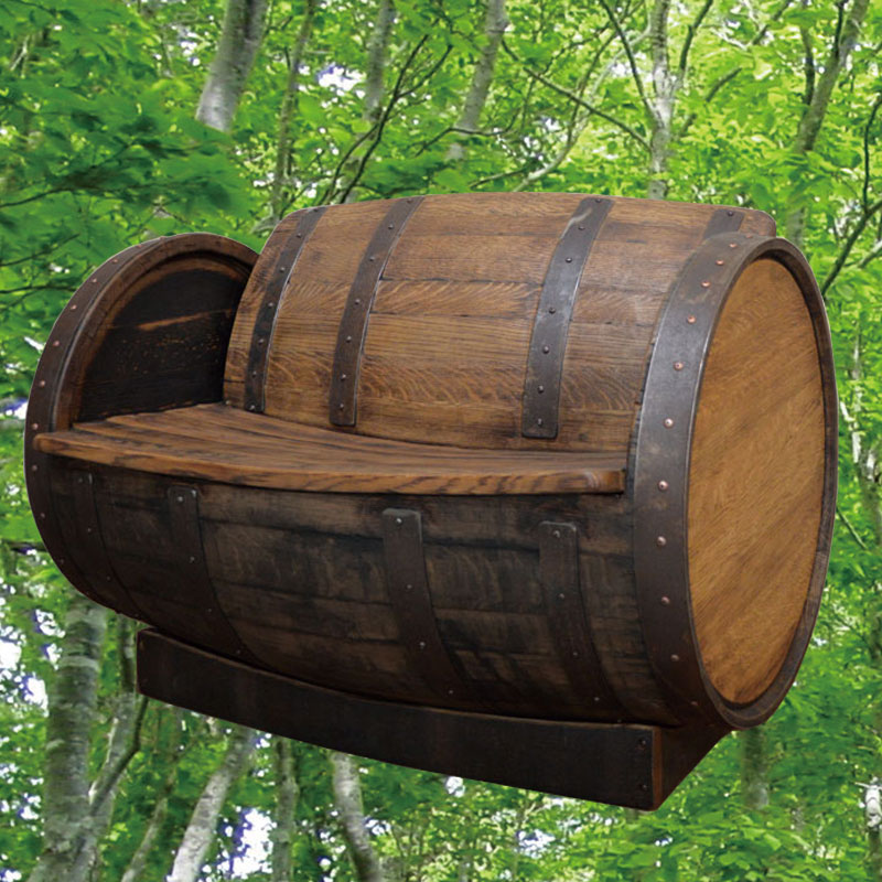 フルオークバレルベンチ　バレルクラフト　ウイスキー樽物語