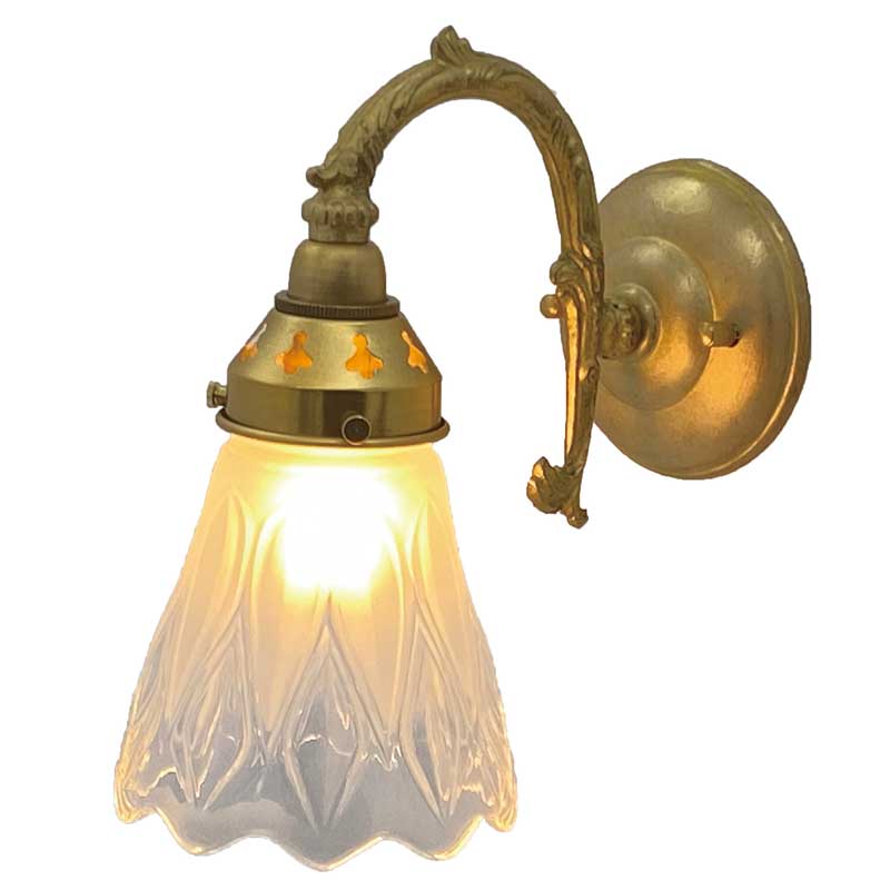 シックなデザインの1灯ウォールランプ(屋内用)　【送料無料】