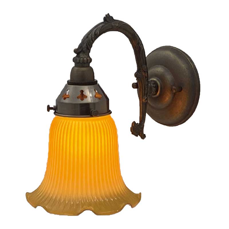 シックなデザインの1灯ウォールランプ(屋内用)　【送料無料】