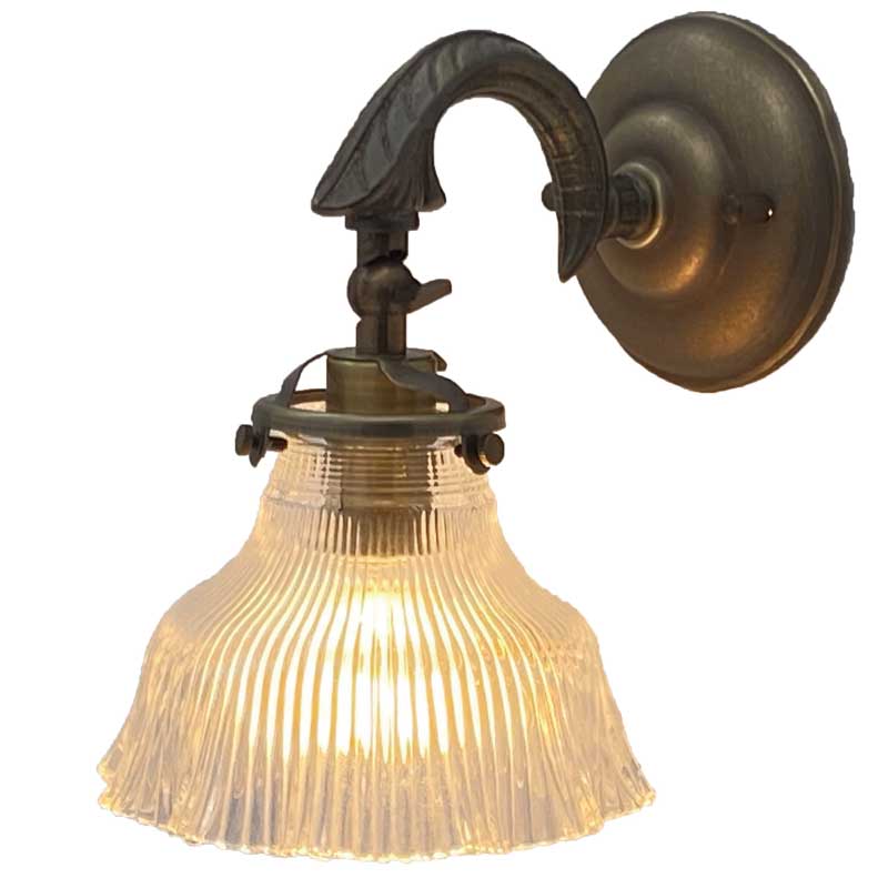 アンティーク調でシンプルなデザインのウオールランプ(屋内用)　【送料無料】