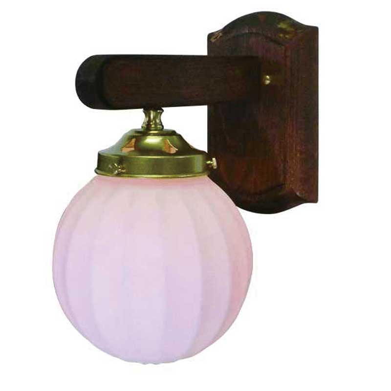 ガラスシェードがお洒落なウオールランプ(屋内用) #311　【送料無料】