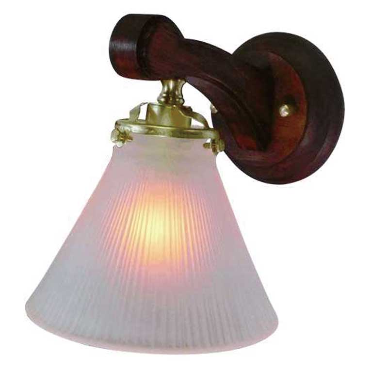 ガラスシェードがお洒落なウォールランプ(屋内用) #116　【送料無料】
