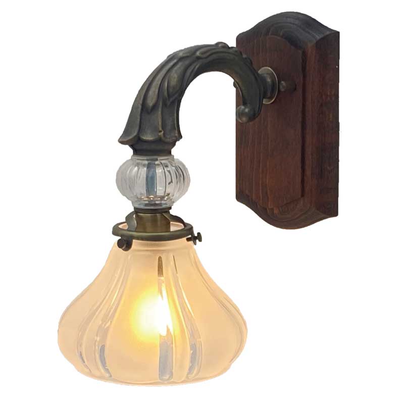 ガラスシェードがお洒落なウォールランプ(屋内用) #360　【送料無料】