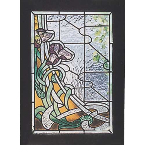 ステンドグラス　JB-87003　アヤメ