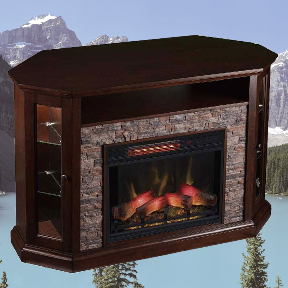 電気式暖炉3Dパワーヒート　レデン　エスプレッソ/送料無料/ロイドグランデ